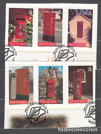 Briefmarken: Man - Correo 1999 Yvert 830/5 usado Buzones