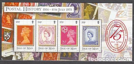 Briefmarken: Man - Correo 2001 Yvert 956/59 ** Mnh Historia postal