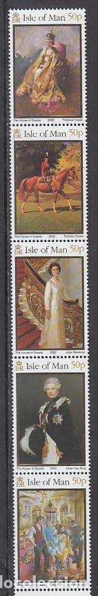 Briefmarken: Man - Correo 2002 Yvert 993/97 ** Mnh Isabel II