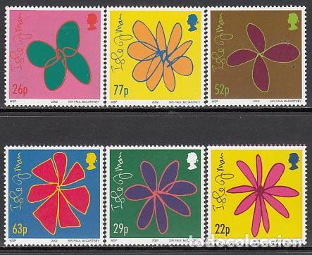 Briefmarken: Man - Correo 2002 Yvert 1017/22 ** Mnh