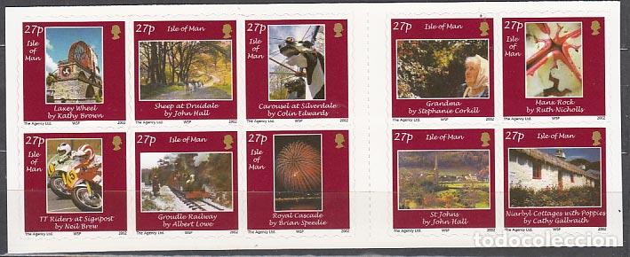 Briefmarken: Man - Correo 2002 Yvert 1032A/32K ** Mnh Fotograf&iacute;as