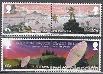 Briefmarken: Man - Correo 2003 Yvert 1059/66 ** Mnh Astro