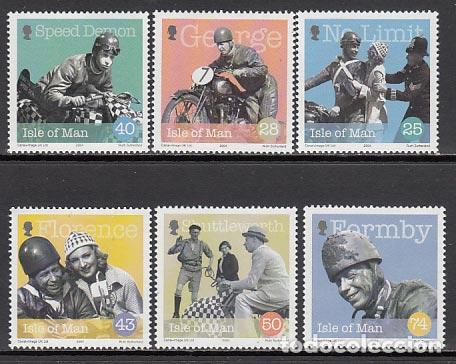 Briefmarken: Man - Correo 2004 Yvert 1161/66 ** Mnh Cine