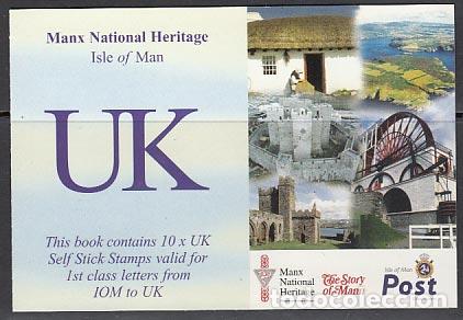 Briefmarken: Man - Correo 2004 Yvert 1187 Carnet ** Mnh Patarimonio de Man