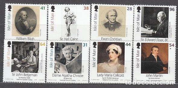 Stamps: Man - Correo 2006 Yvert 1342/9 ** Mnh Personalidades