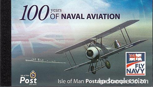 Stamps: Man - Correo 2009 Yvert 1516 Carnet ** Mnh Aviones