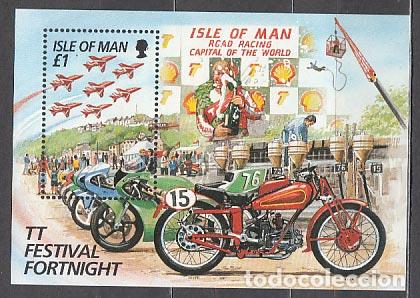 Selos: Man - Hojas Yvert 28 ** Mnh Motos