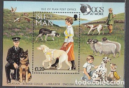 Selos: Man - Hojas Yvert 30 ** Mnh Fauna perros