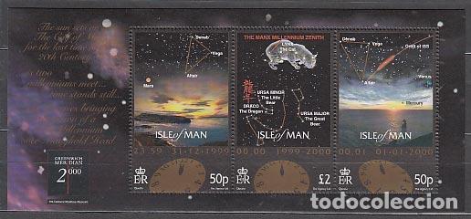 Selos: Man - Hojas Yvert 41 ** Mnh Astro