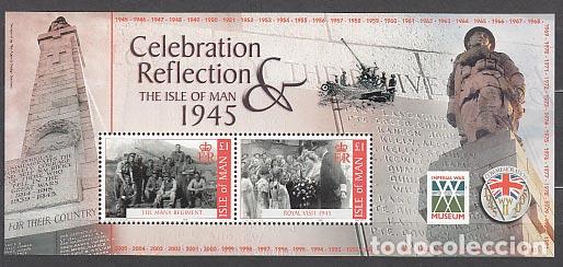 Selos: Man - Hojas Yvert 59 ** Mnh Fin de 2&ordf; Guerra mundial