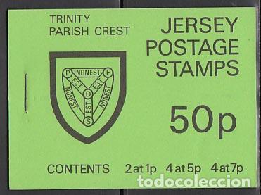 Selos: Jersey - Correo 1976 Yvert 126 Carnet ** Mnh Escudos