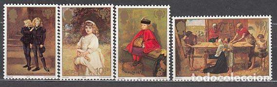 Selos: Jersey - Correo 1979 Yvert 197/200 ** Mnh Pintura