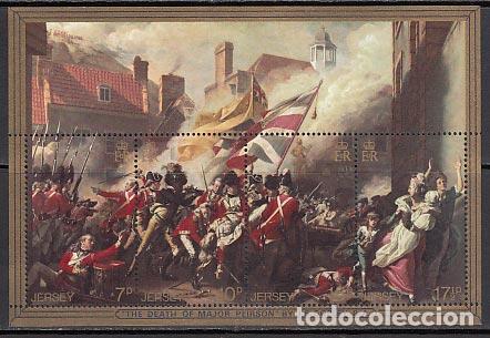 Sellos: Jersey - Correo 1981 Yvert 232/5 ** Mnh Pintura