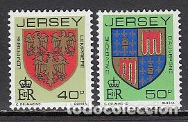 Briefmarken: Jersey - Correo 1982 Yvert 269a/70a ** Mnh Escudos