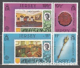 Briefmarken: Jersey - Correo 1983 Yvert 293/6 ** Mnh Europa