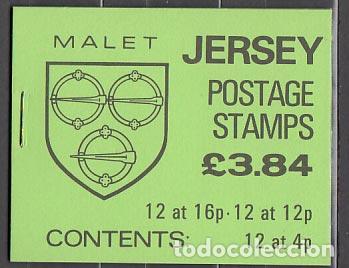 Briefmarken: Jersey - Correo 1985 Yvert 364 Carnet ** Mnh Escudos
