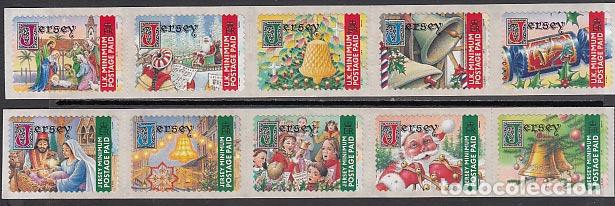 Briefmarken: Jersey - Correo 2001 Yvert 1000/9 ** Mnh Navidad