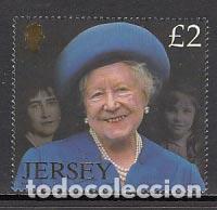Briefmarken: Jersey - Correo 2002 Yvert 1038 ** Mnh Reina madre