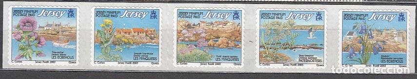 Briefmarken: Jersey - Correo 2003 Yvert 1116/20 ** Mnh Flores