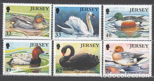 Briefmarken: Jersey - Correo 2004 Yvert 1149/54 ** Mnh Fauna aves