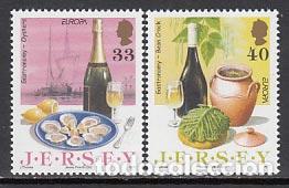 Briefmarken: Jersey - Correo 2005 Yvert 1203/4 ** Mnh Gastronom&iacute;a