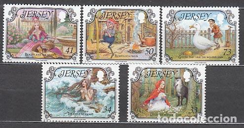 Briefmarken: Jersey - Correo 2005 Yvert 1205/9 ** Mnh Cuentos