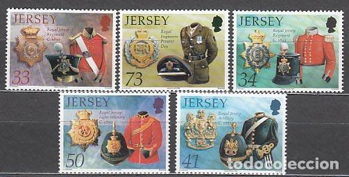 Briefmarken: Jersey - Correo 2006 Yvert 1260/64 ** Mnh Armada