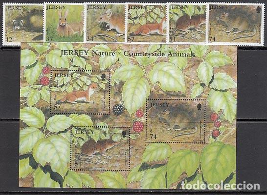 Briefmarken: Jersey - Correo 2007 Yvert 1333/8+H.76 ** Mnh