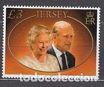 Briefmarken: Jersey - Correo 2007 Yvert 1383 ** Mnh Isabel II y Ferlipe