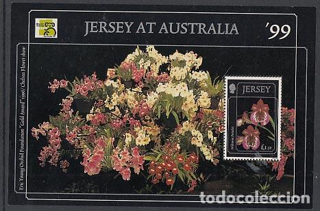 Briefmarken: Jersey - Hojas Yvert 25 ** Mnh Flores