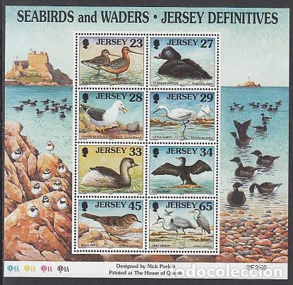 Briefmarken: Jersey - Hojas Yvert 26 ** Mnh Fauna aves