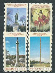 Briefmarken: Moldavia - Correo Yvert 230/3 ** Mnh Arte