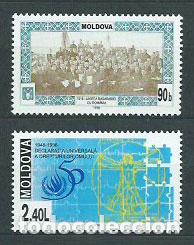 Briefmarken: Moldavia - Correo Yvert 259/60 ** Mnh