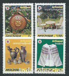 Briefmarken: Moldavia - Correo Yvert 278/81 ** Mnh Artesania