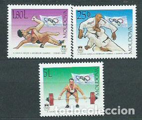 Briefmarken: Moldavia - Correo Yvert 320/2 ** Mnh Juegos Olimpicos de Sidney