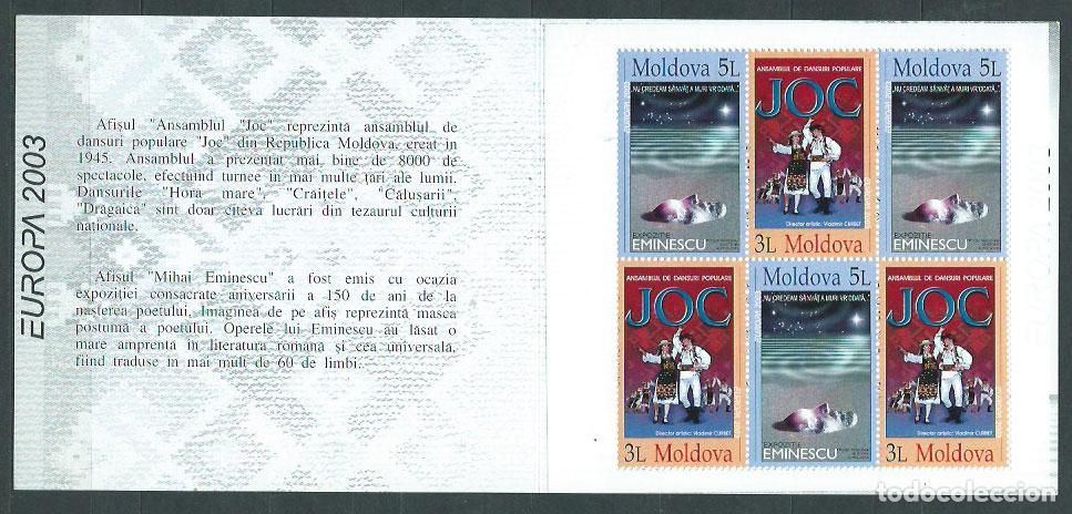 Briefmarken: Moldavia - Correo Yvert 400 Carnet ** Mnh Europa