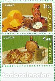 Stamps: Moldavia - Correo Yvert 442/3 ** Mnh Europa Gastronomia