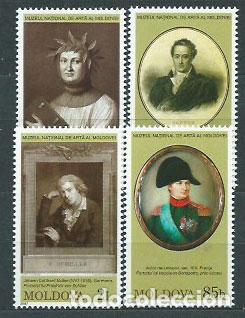 Stamps: Moldavia - Correo Yvert 498/501 ** Mnh Pinturas