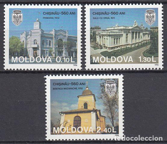 Stamps: Moldavia - Correo Yvert 183/85 ** Mnh Ciudades
