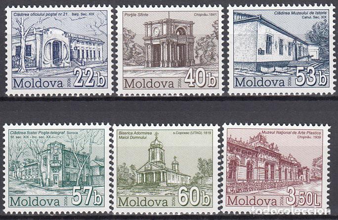 Stamps: Moldavia - Correo Yvert 463/68 ** Mnh Arquitectura