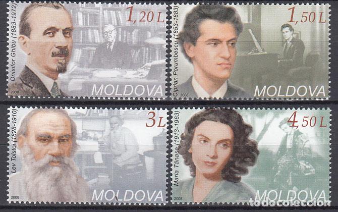 Stamps: Moldavia - Correo Yvert 541/44 ** Mnh Personajes