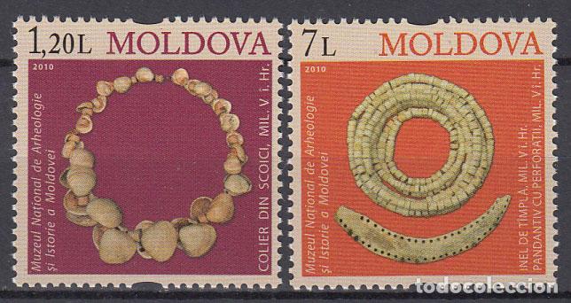 Briefmarken: Moldavia - Correo Yvert 604/5 ** Mnh Arqueologia