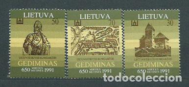 Briefmarken: Lituania - Correo Yvert 417/9 ** Mnh