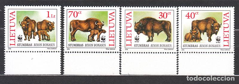 Briefmarken: Lituania - Correo Yvert 529/32 ** Mnh Fauna
