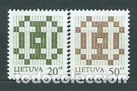Briefmarken: Lituania - Correo Yvert 564/5 ** Mnh
