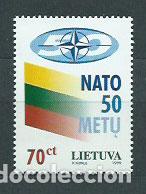 Briefmarken: Lituania - Correo Yvert 606 ** Mnh OTAN