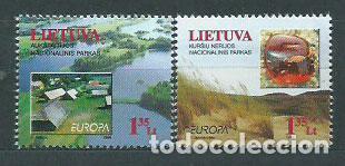 Briefmarken: Lituania - Correo Yvert 607/8 ** Mnh Europa