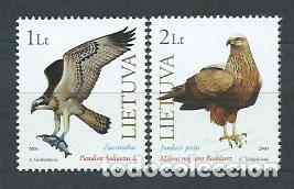Briefmarken: Lituania - Correo Yvert 643/4 ** Mnh Fauna. Aves