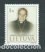 Stamps: Lituania - Correo Yvert 720 ** Mnh Personaje religioso