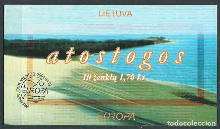 Stamps: Lituania - Correo Yvert 736/7 Carnet ** Mnh Europa